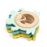Frog Silicone Wood Teether