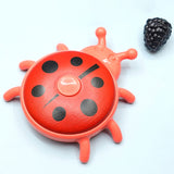 Seven-spotted ladybug Silicone Wood Teether
