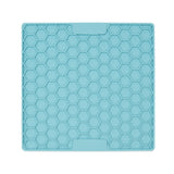 Honeycomb-Textured Slow Feeder Licking Mat for Pets