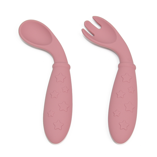 Silicone Flexional Spoon & Fork