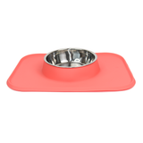 Pet Feeding Set with Removable Stainless Steel Bowl (700mL)