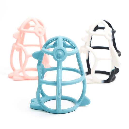 Penguin Head Baby Teether