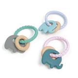 Wood Ring-Elephant Teether