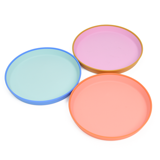 Double-Color Round Plate (300mL)