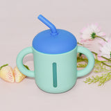 Leak-Proof Silicone Baby Straw Cup