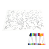 Silicone Graffiti Coloring Mat