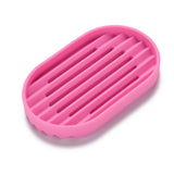Silicone Soap Dish Diagonal Grain