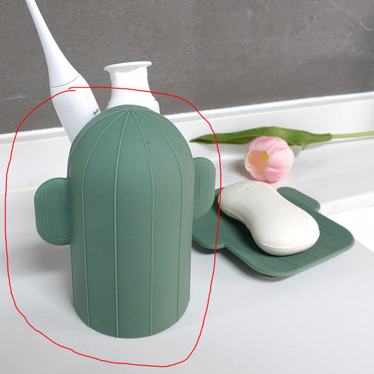 Cactus-shaped Toothbrush Cup