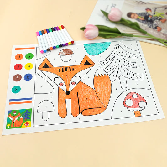 Washable Scrubable Kids Painting Mat