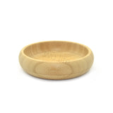 Bamboo Bowl with Suction Base