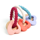 Wood Ring-Heart Teether