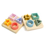 Preschool Shape Matching Learning Puzzle