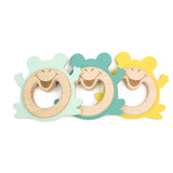 Frog Silicone Wood Teether