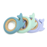 Animal-Shaped Silicone Wood Teether