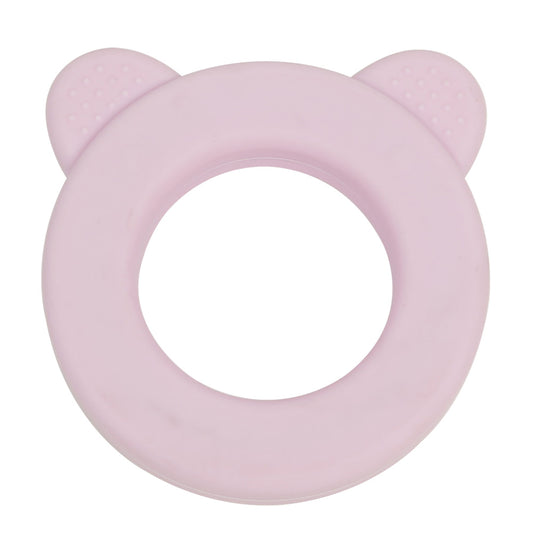 Silicone Bear Rattle Ring for Babies