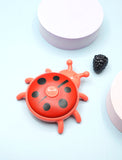 Seven-spotted ladybug Silicone Wood Teether