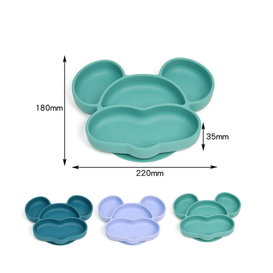 Jerry Design Silicone Divided Plate