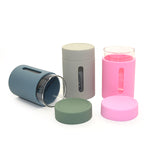 Glass Cup with Silicone Cover (6oz)