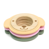 Dog Wood Silicone Teether