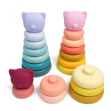 Silicone Stacking Animal Toys