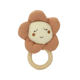 Wooden Ring Teething Toy & Rattle