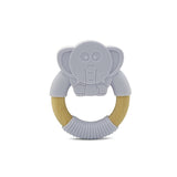 Elephant Silicone Wood Teether