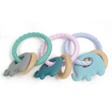Wood Ring-Elephant Teether