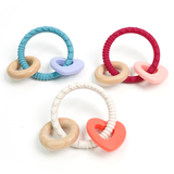 Wood Ring-Heart Teether