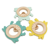 Frog Silicone Wood Teether