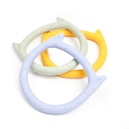 Cat-Shaped Baby Teething Ring