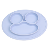 Frog Design Silicone Divided Plate