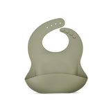 Silicone Baby Bib with Large Pocket