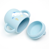 Silicone Printed Baby Sippy Cup