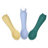 Animal Silicone Baby Spoons