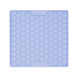 Honeycomb-Textured Slow Feeder Licking Mat for Pets