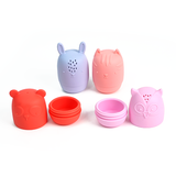 Silicone Animal Bath Toys Set