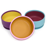 Silicone Double Color Baby Suction Bowl (450mL)