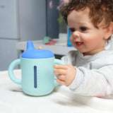 Leak-Proof Silicone Baby Sippy Cup