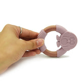 Penguin Silicone Wood Teether
