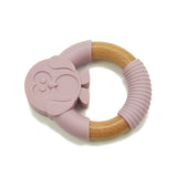 Penguin Silicone Wood Teether