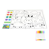 Washable Scrubable Kids Painting Mat