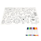 Silicone Graffiti Coloring Mat