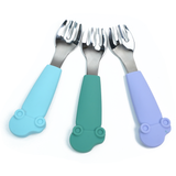 Animal-Handle Baby Forks (Car)