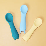 Animal Silicone Baby Spoons