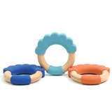 Lion-shaped Silicone Wood Teether
