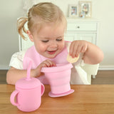 Silicone Baby Foldable Snack Cup