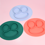 Frog Design Silicone Divided Plate