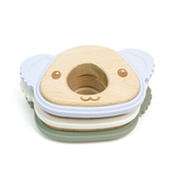 Koala Wood Silicone Teether