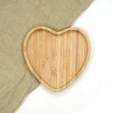 Kids Bamboo Suction Plate – Heart Shape