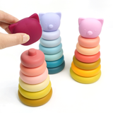 Silicone Stacking Animal Toys